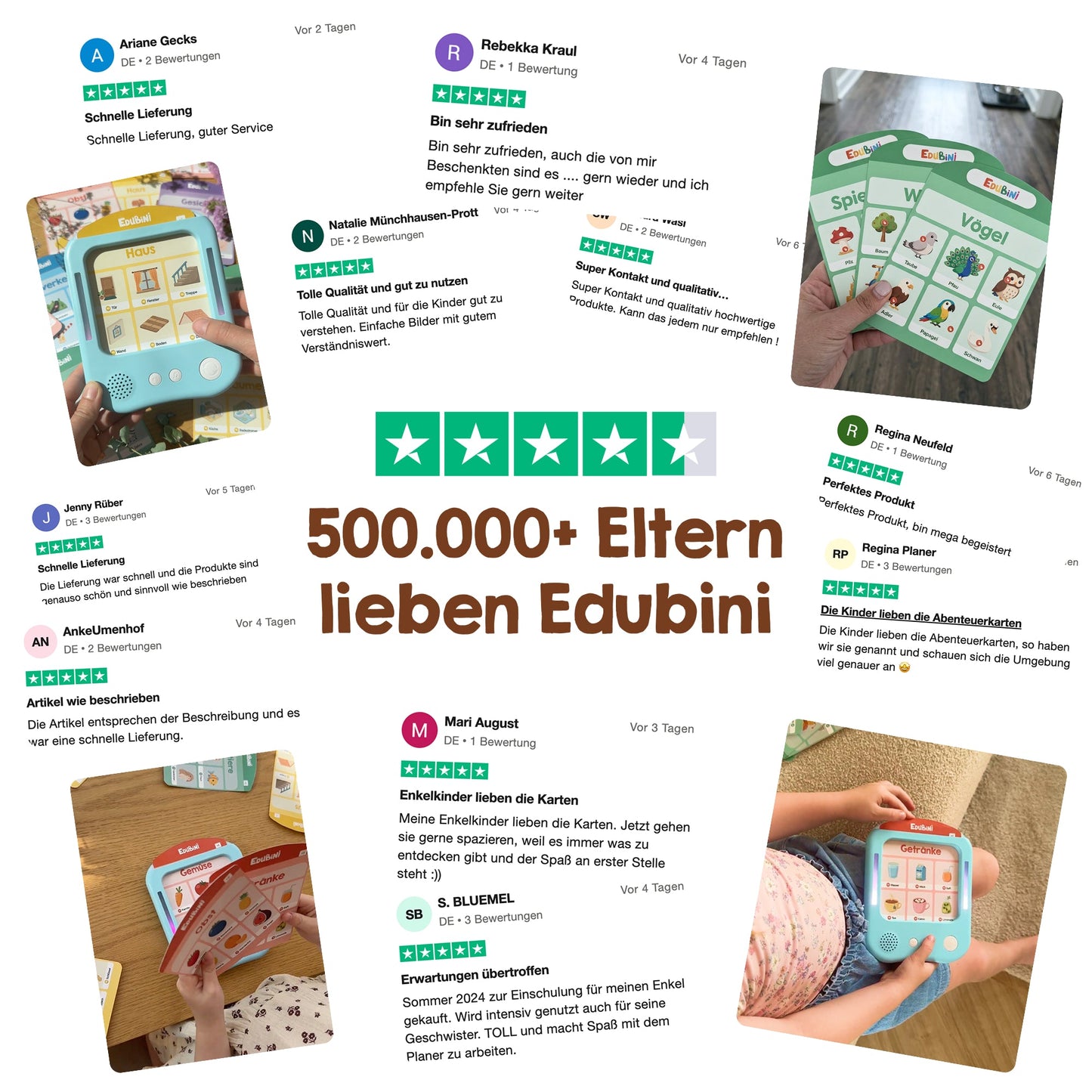 Edubini Sprechende Lernkarten - Starterset