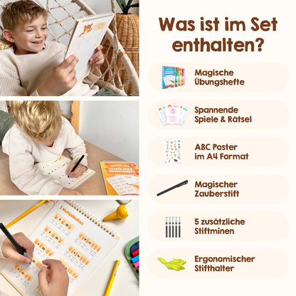 Edubini Magische Übungshefte® (Geschenk-Starterset)