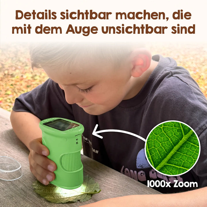 Edubini Abenteuer-Mikroskop (Geschenk-Starterset)