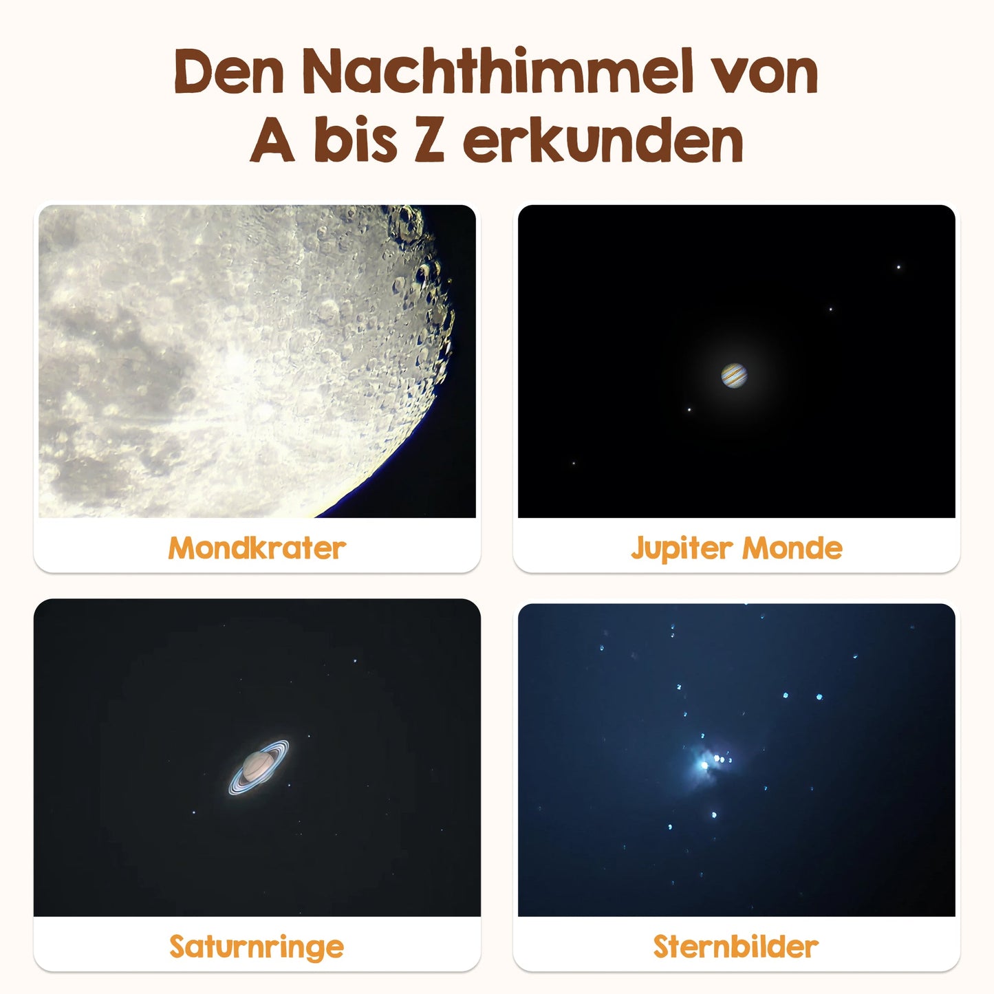 Ebubini Astroscope für Kinder