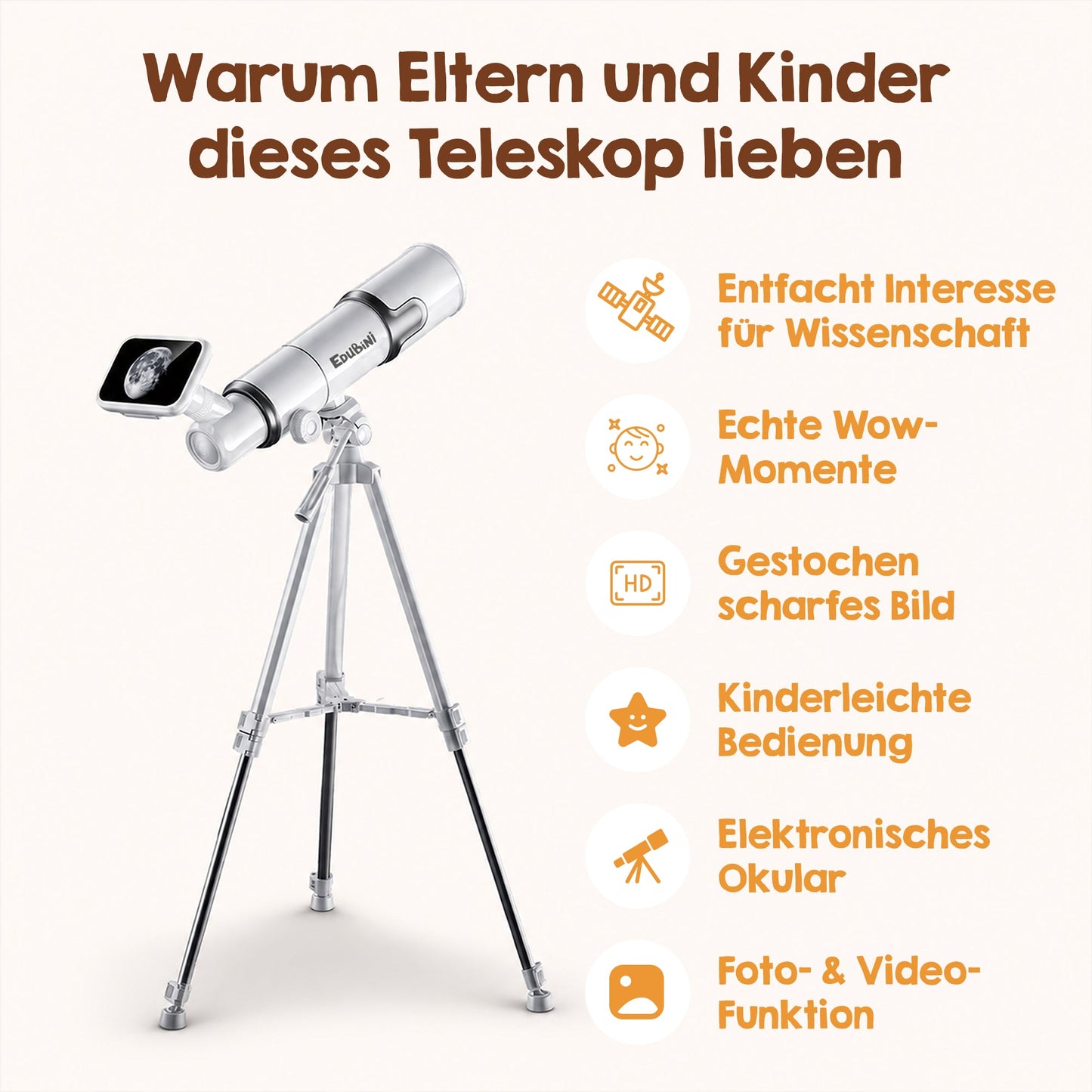 Edubini Astroscope (Geschenk-Starterset)