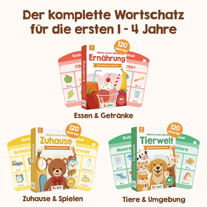 Edubini Sprechende Lernkarten - Starterset