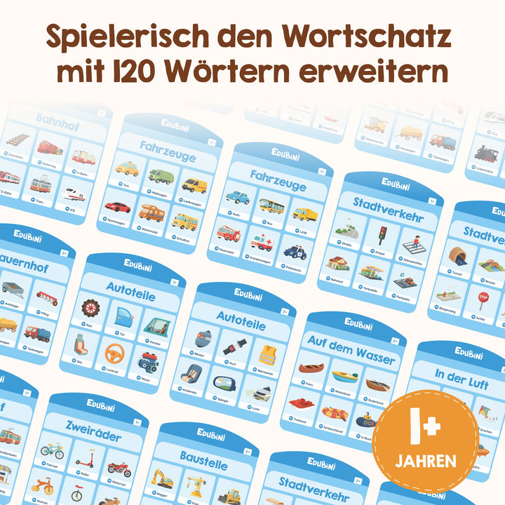 Edubini Sprechende Lernkarten - Fahrzeuge