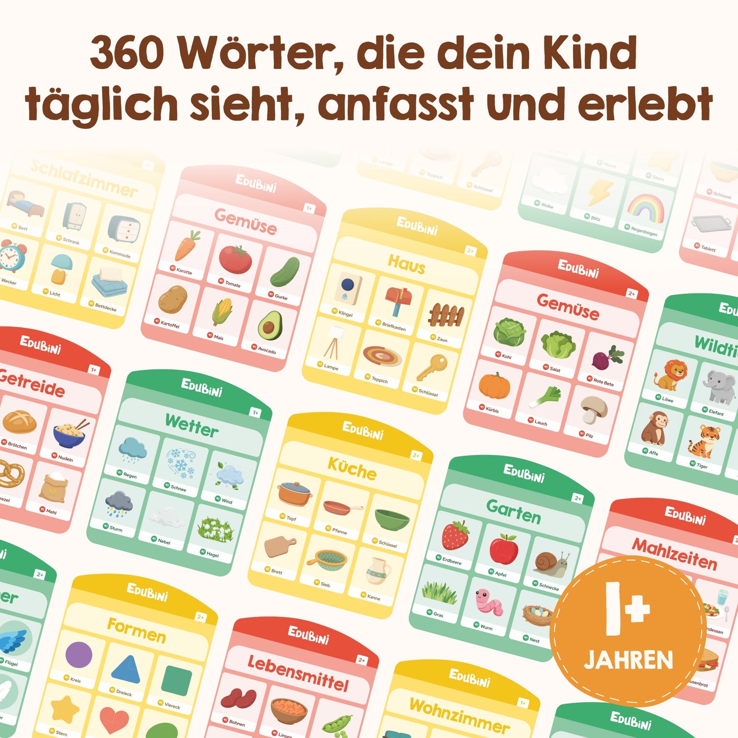 Edubini Sprechende Lernkarten - Starterset
