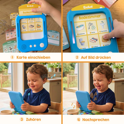 Edubini Edupad - Interaktives Sprachlernsystem (Starterset)