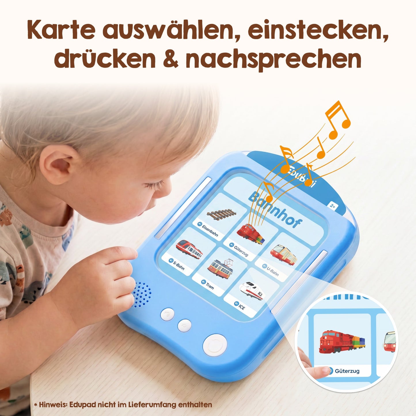 Edubini Sprechende Lernkarten - Fahrzeuge