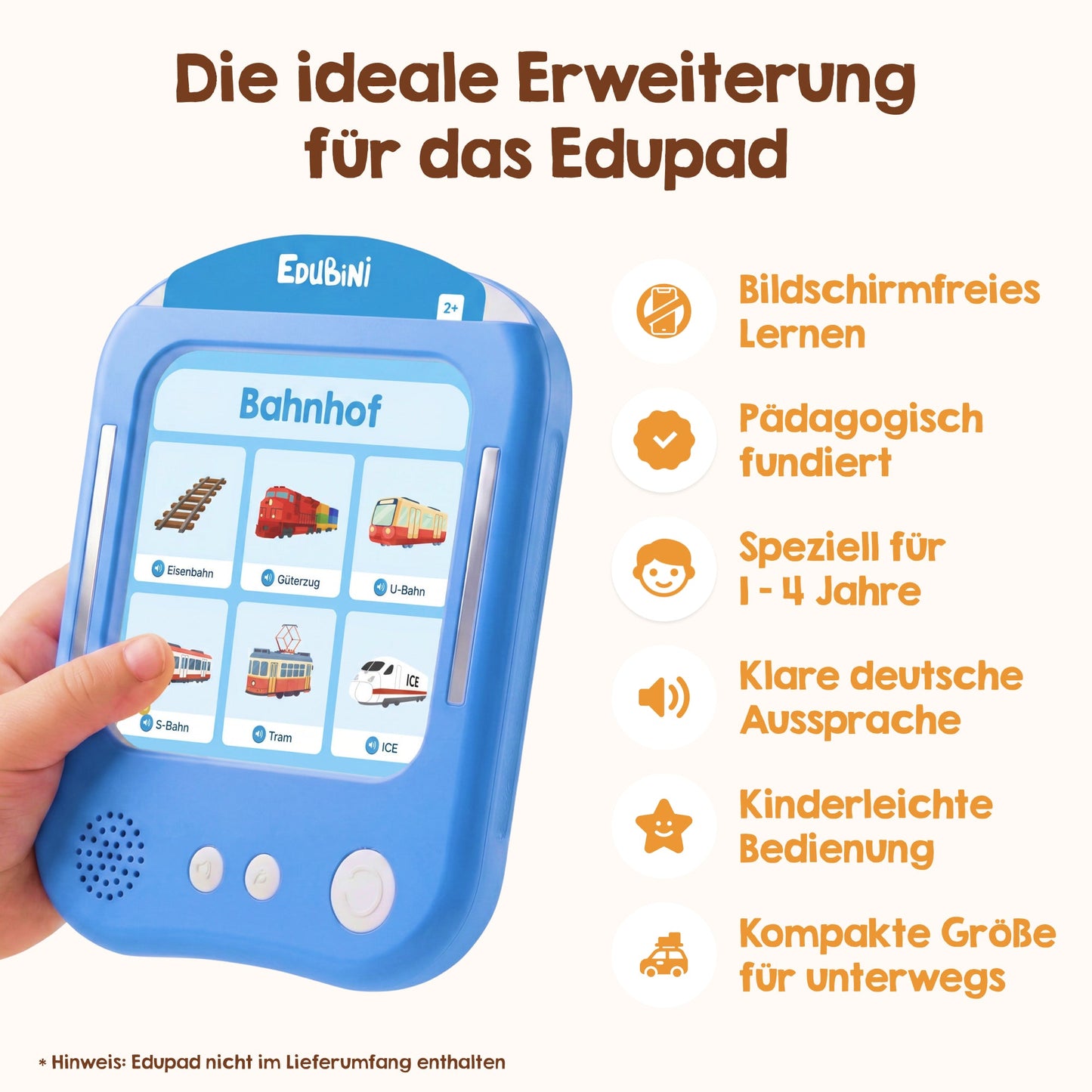 Edubini Sprechende Lernkarten - Fahrzeuge