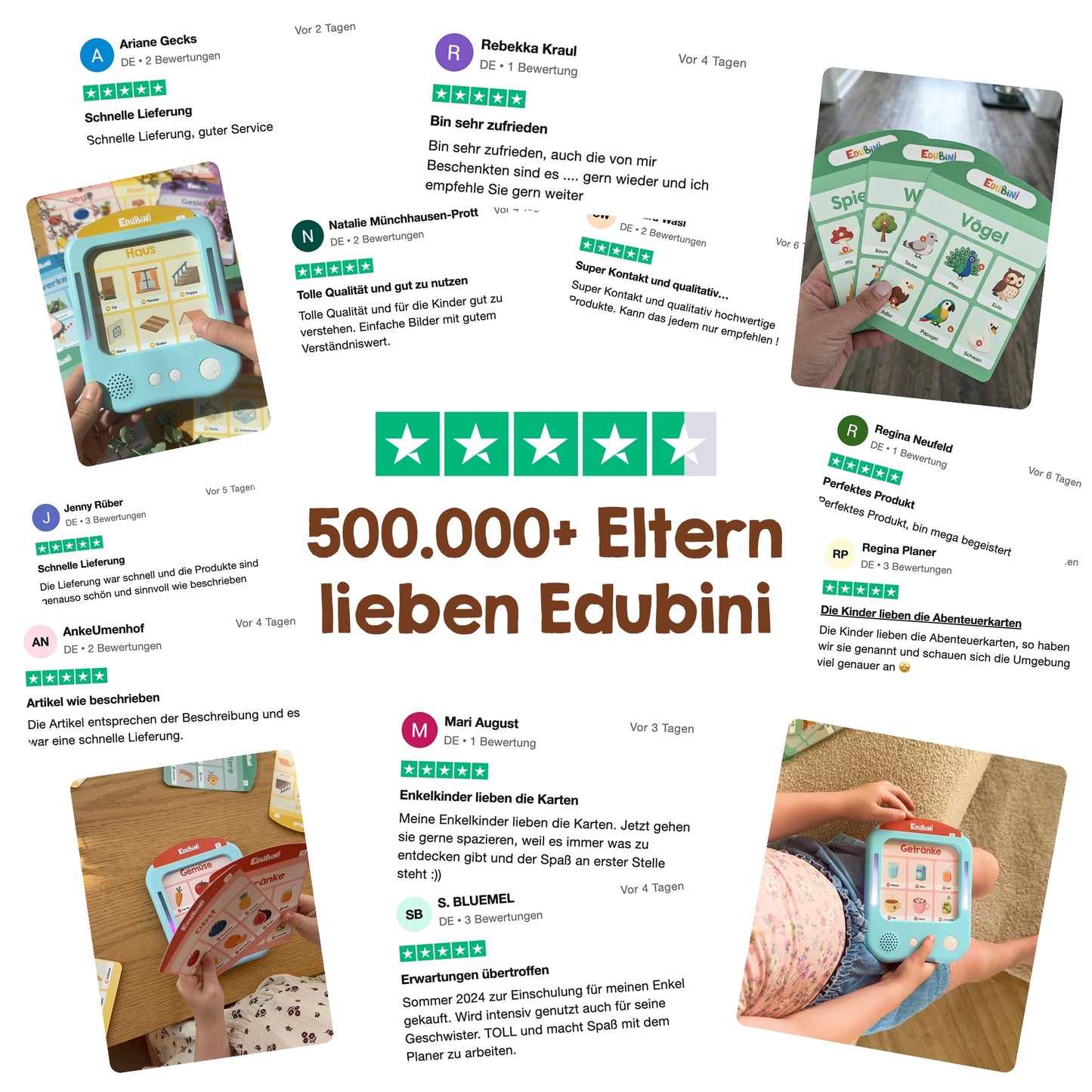 Edubini Sprechende Lernkarten - Familie