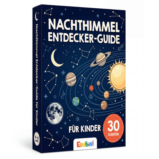 Astronomie Karten für Kinder