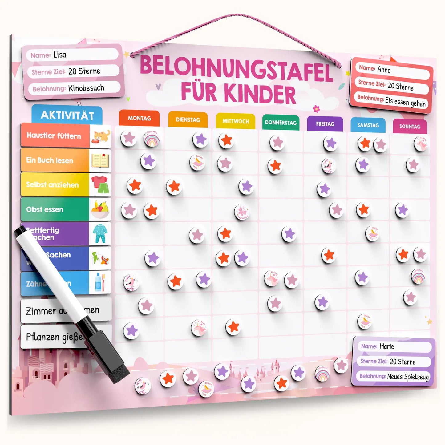 Edubini Belohnungstafel® für Kinder
